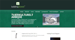 Desktop Screenshot of koldingprovsti.dk